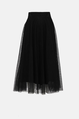 Zimmermann Tulle Midi Skirt