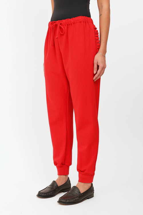 Simone Rocha Ruffle Joggers