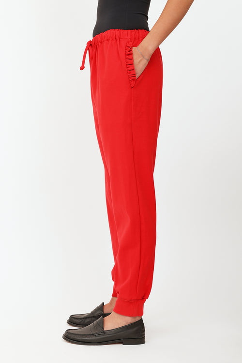 Simone Rocha Ruffle Joggers