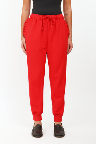 Simone Rocha Ruffle Joggers