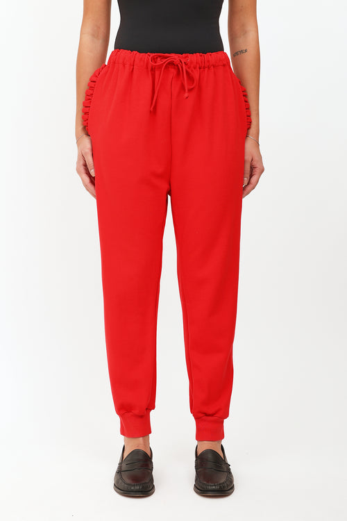 Simone Rocha Ruffle Joggers