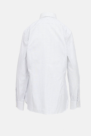 Tom Ford Check Button Up Shirt