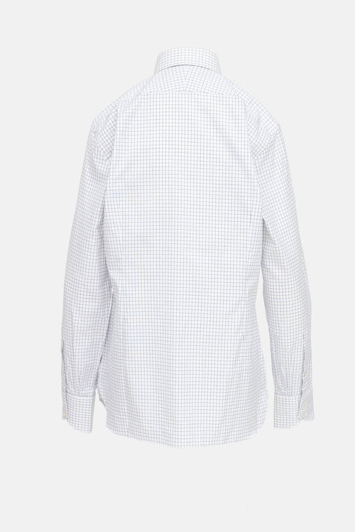 Tom Ford Check Button Up Shirt