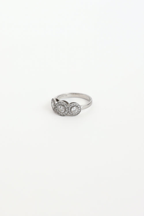 Tiffany & Co. Platinum & Diamond Circlet Ring