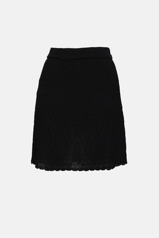 Knit Mini  Skirt