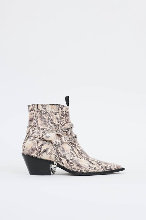 Anine Bing Embossed Harris Boot