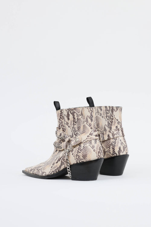 Anine Bing Embossed Harris Boot