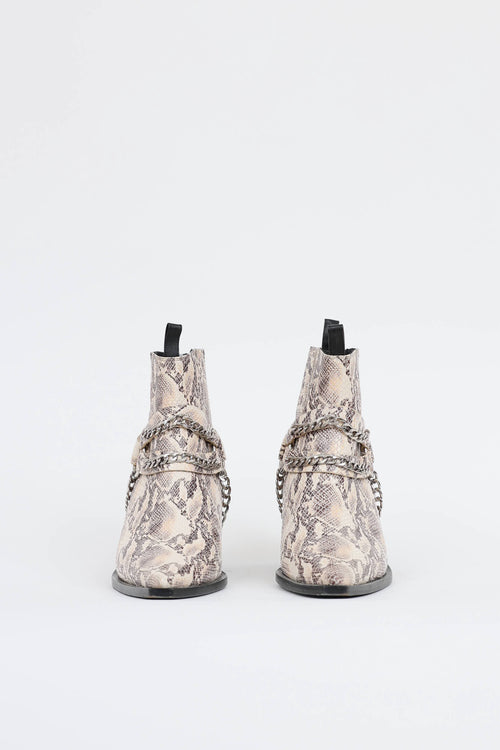 Anine Bing Embossed Harris Boot