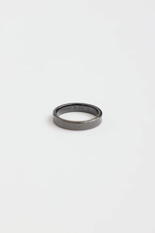 Tiffany & Co. Titanium 1837 Ring