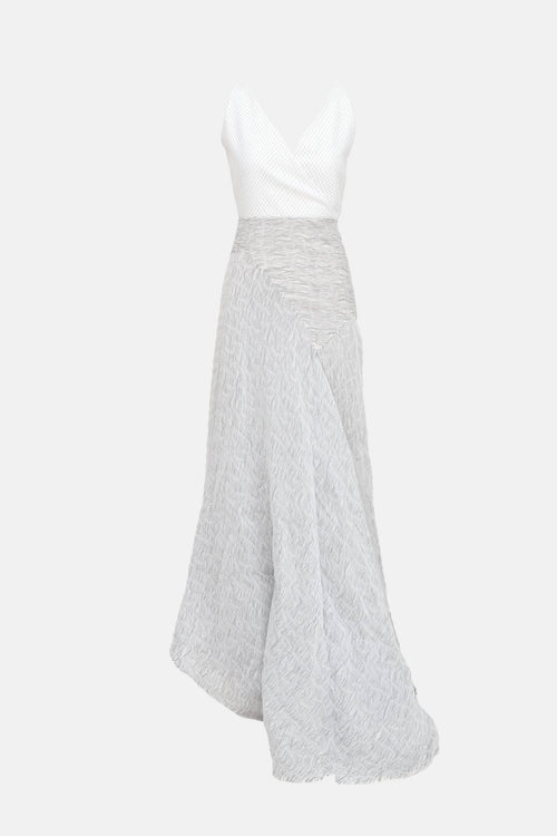 Vionnet Printed Gown