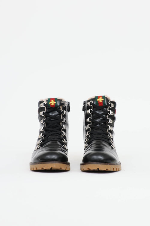 Gucci Leather Jonathon Boot