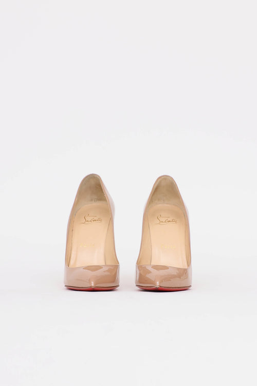 Christian Louboutin Patent Pigalle Follies Pump