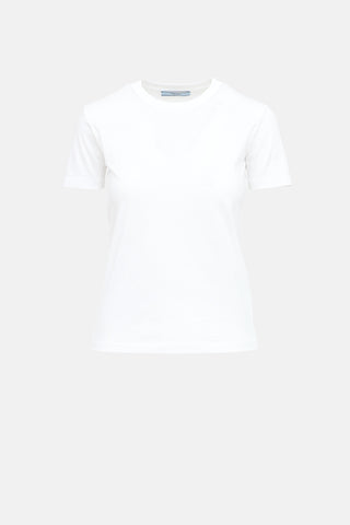 Prada Triangle Logo Patch T-Shirt