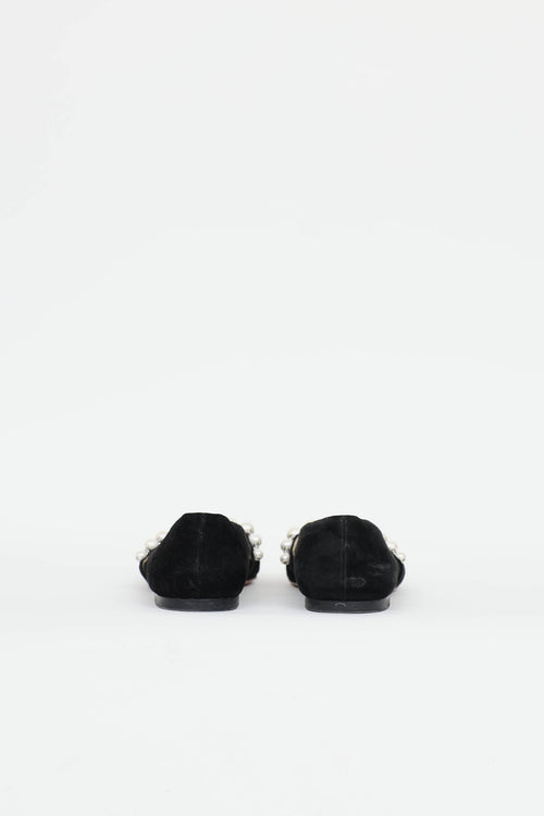 Jimmy Choo Faux Pearl Mary Jane Flat