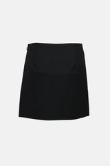 Versace Wool Medusa Mini Skirt
