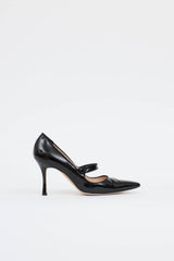 Manolo Blahnik Patent Campari Pump