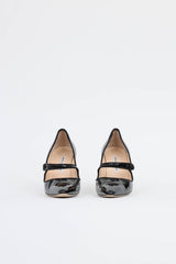 Manolo Blahnik Patent Campari Pump