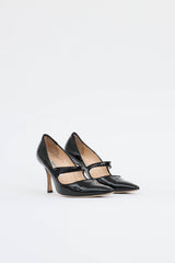 Manolo Blahnik Patent Campari Pump