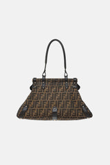 Fendi 2009 Zucca Monogram Magic Shoulder Bag