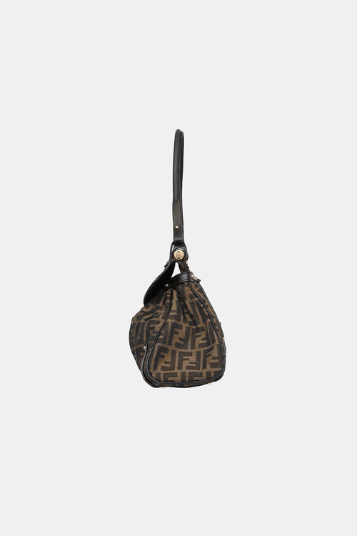 Fendi 2009 Zucca Monogram Magic Shoulder Bag