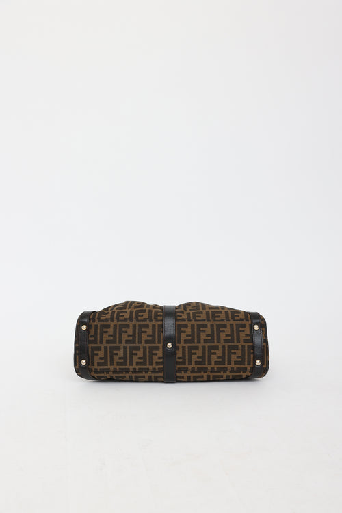 Fendi 2009 Zucca Monogram Magic Shoulder Bag
