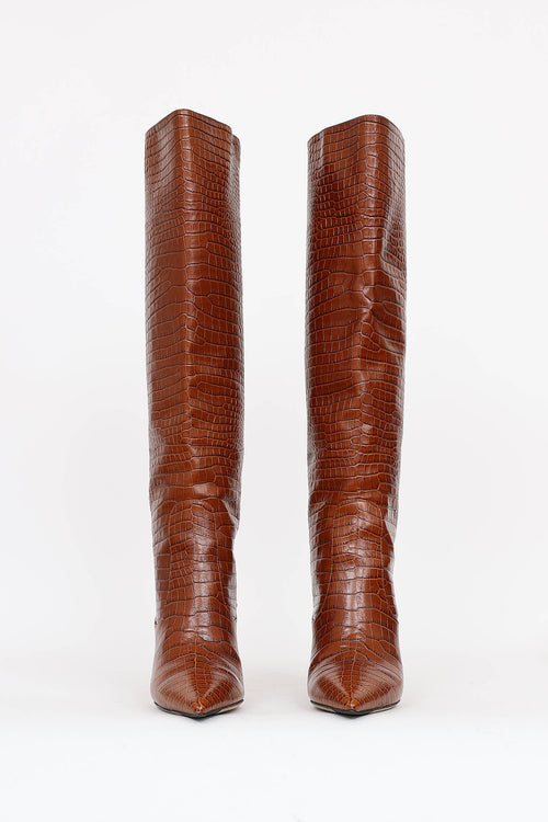 Jimmy Choo Embossed  Boot