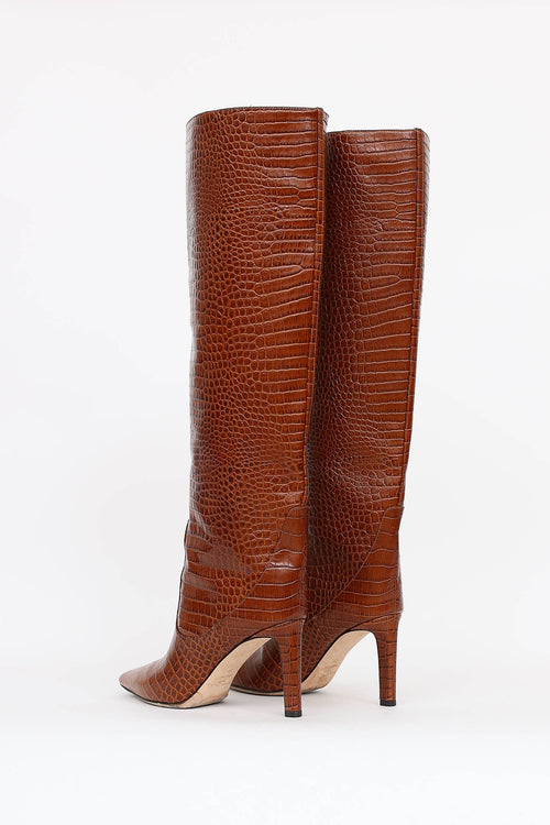 Jimmy Choo Embossed  Boot