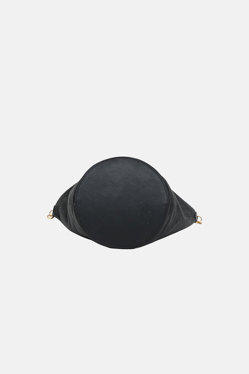 Khaite Large Leather Bucket Bag