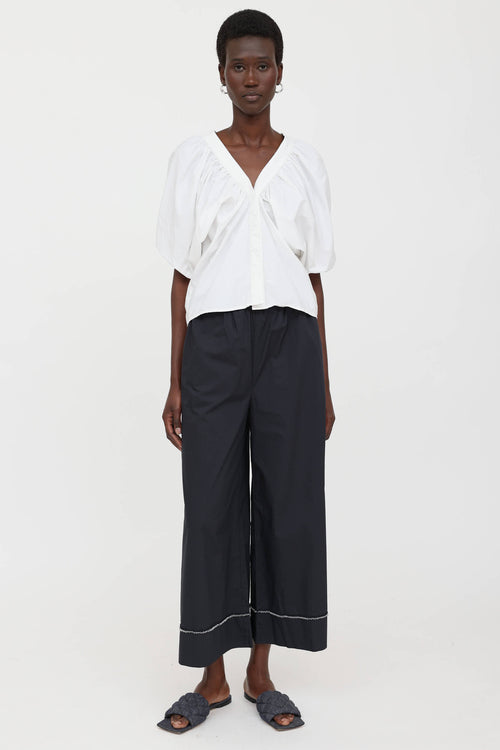 Cotton Button Up Top
