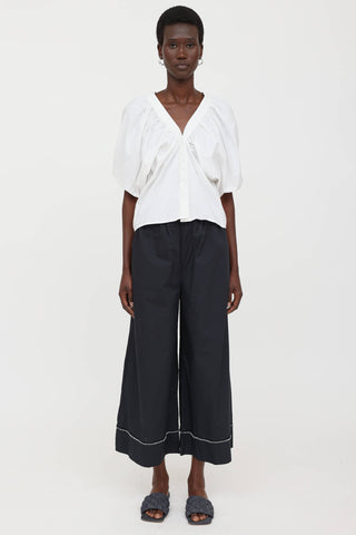 Cotton Button Up Top