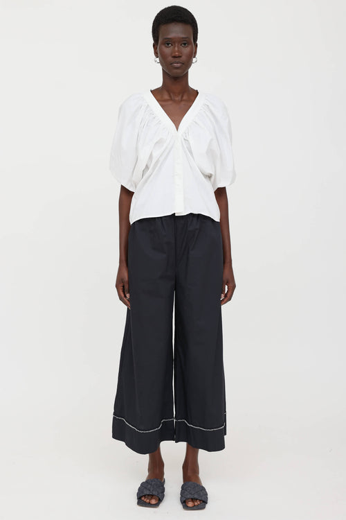 Cotton Button Up Top