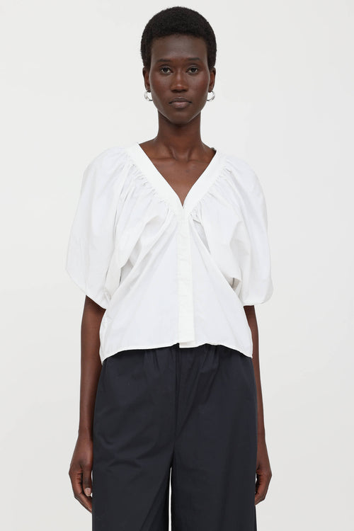 Cotton Button Up Top