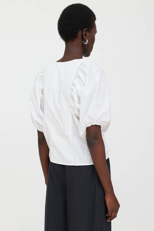 Cotton Button Up Top
