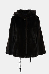 VSP Archive Hooded Fur Coat