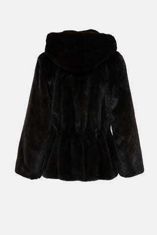 VSP Archive Hooded Fur Coat