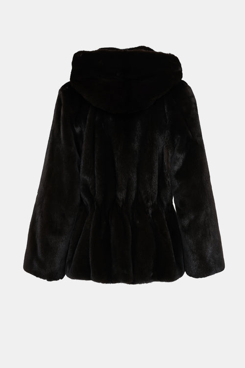 VSP Archive Hooded Fur Coat