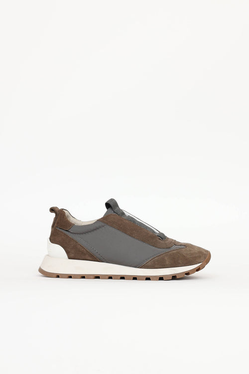 Brunello Cucinelli Monili Slip On Sneaker
