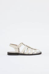 The Row Leather Pablo Sandal