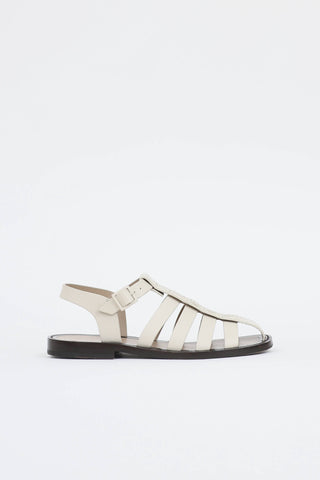 The Row Leather Pablo Sandal
