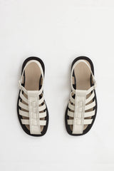 The Row Leather Pablo Sandal