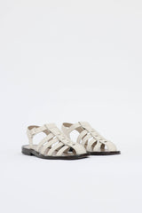 The Row Leather Pablo Sandal