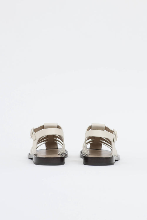 The Row Leather Pablo Sandal