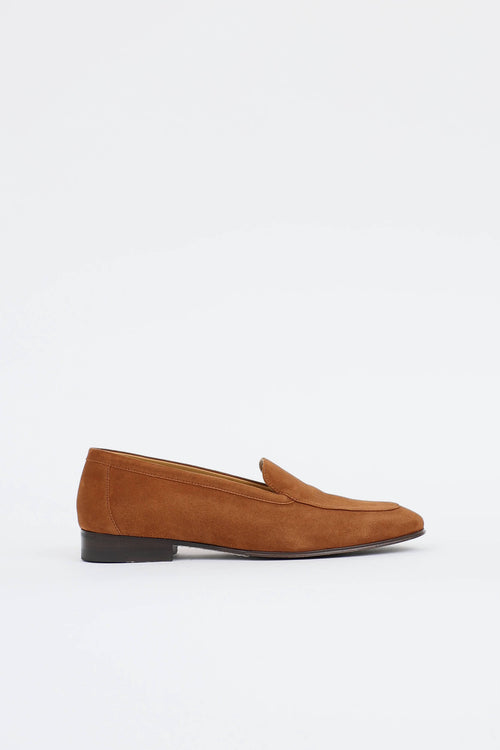 The Row Suede Sophie Loafer