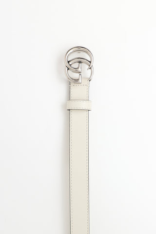 Gucci Marmont Narrow GG Belt