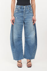 Citizens of Humanity Distressed Barrel Jeans