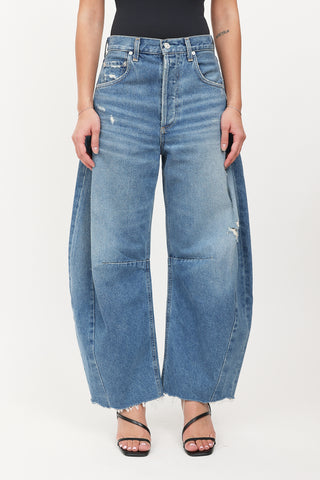 Citizens of Humanity Distressed Barrel Jeans
