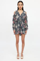 Zimmermann Floral Iris Romper