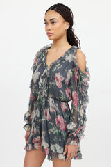 Zimmermann Floral Iris Romper