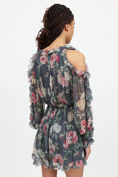 Zimmermann Floral Iris Romper