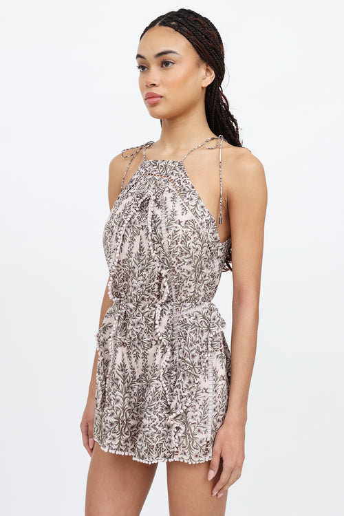 Zimmermann Patterned Romper
